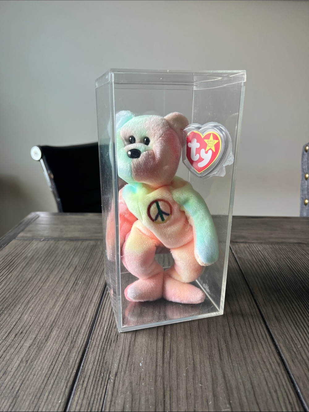 Peace. Ty Beanie Baby Bear